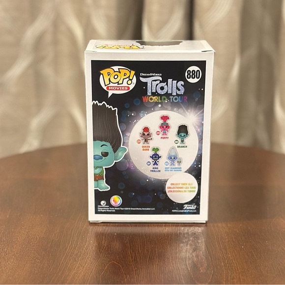 Funko Pop! Trolls World Tour Branch Vinyl Figure - Picture 5 of 7